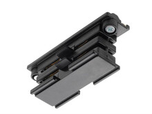 HD Commercial 120V Trac Miniature Straight Connector,Black