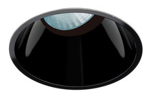 3IN Shallow Angle-Cut Reflector,Black Specular,Self Flanged (Same finish as reflector)