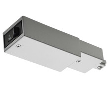 Trac-Master Current Limiting Mini End Feed, 1-Circuit, Silver