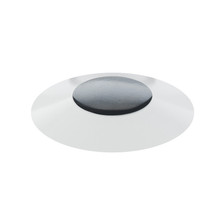 Aculux 2-in Round Regressed BeveLED Flush Mount Pinhole, Black - 2DBV BD BLFM