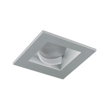 Aculux 2-in Square Architectural Wall Wash Self Flanged, White - Trim Only - 2SQWW W SF
