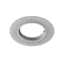 Aculux 2-in Round Flush Mount Adapter for Remodel Installations - FMA2R