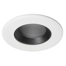 2IN Adjustable Pinhole,Black Diffuse,White Flangeless