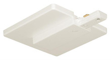 Trac-Master Electrical End Feed Connector &Outlet Box Cover, 1-Circuit, White