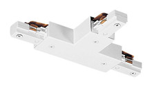 Trac-Master "T" Connector, 1-Circuit,White
