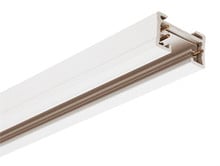 Trac-Master Trac Sections, 2-Circuit, 8FT Nominal Length, White