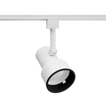 Trac-Lites Step Cylinder with Baffle R20/PAR20, White Baffle, White