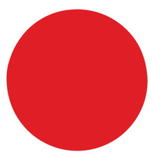 Dichroic Lens -- Red, 2'' diameter. - DGF 200 DRED