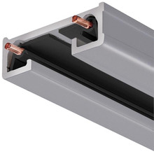 Trac-Lites Trac Section, 1-Circuit,6FT Nominal Length,Silver