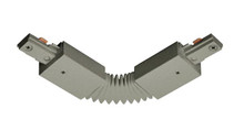 Trac-Lites Flexible Adjustable Joiner, 1-Circuit,Silver