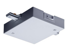 Trac-Master Current Limiting End Feed, 1-Circuit, Silver