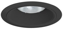 Juno 6IN Down-Light TapeRed Baffle Trim, Black Cone, Black Trim Ring - 24 BBL