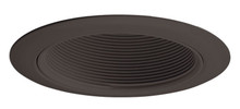 4IN Down-Light Baffle Trim, Black Cone, Black Trim Ring
