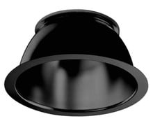 6IN L-Series New Construction Downlight, Parabolic Reflector Trim, Black Diffuse, Wet Location