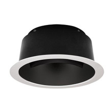 6IN L-Series New Construction Downlight, Single Wall Wash, Black Diffuse