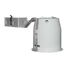 4IN Incandescent Remodel CLamp Style Non-IC Housing, Push-In Electrical Connectors, New Series