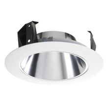 4IN Downlight Cone Trim ,White, White Trim Ring