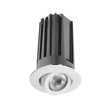 2 inch LED Gen 2 Square Trim Module, 2700K, 90 CRI, Flood, White Reflector, White Trim Ring - 2LEDTRIM G2 SQ 27K 90CRI FL WWH