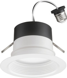 4IN Juno E Series Baffle Retrofit Down-Light, Switchable CCT - 2700K, 3000K, 3500K, 4000K, 5000K, 90+ CRI