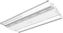 Compact Pro High Bay, LED,12,000LM,Standard efficiency,Glare Control Lens,Wide distribution,120V-277V,Generic driver 0-10V dimming,5000K,80 color rendering index,White