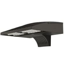 LED Wall Luminaire, 2010 LM, 5000K, 120-277V, Bronze Finish - DSXW1 LED 10C 530 50K T3M MVOLT DDBXD