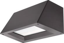 LED Trapezoid Wallpack with 18W Emergency Battery Back-Up, 6000 Lumens, 4000K, Forward Throw Beam, 120-277V, Bronze Finish - WST LED P3 40K VF MVOLT E20WC DDBXD