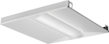 Basket LED lensed troffer 2x2,Nominal 3300 LM,Curved, smooth,eldoLED dimming 1%,80+ CRI, 4000K
