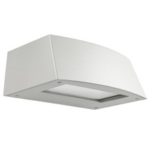 ARC LED Size 1 Wallpack, 1464 Lumens, 4000K, 120-277V, Natural aluminum finish, super durable
