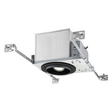Juno - 4IN LED Internally Adjustable New Construction Downlight, 700 LM, 2700K, 90+ CRI, Spotlight, 120-277V, 0-10V Dimming