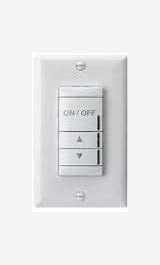 Line Powered Wall Switch, Raise/Lower Dimming, 120-277V, White, Generation Two
