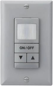 Wall Switch Sensor, Passive Dual Technol - WSXA PDT D GY
