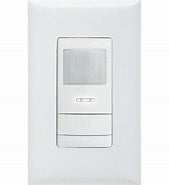Wall Switch Sensor, Night Light, White - WSX PDT EZ D SA GY