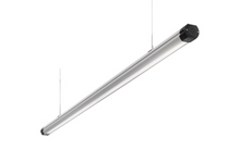 8FT LED linear lumniaire,Wide distribution,277V,Osram LED driver,4100K,80 color rendering index,Natural aluminum finish