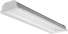 Architectural 1x4 LED troffer,Nominal 4800 LM,Step-level dimming,6FT pre-wire, 18 gauge, 3/8IN dia., 4 wire - 2 circuit,80+ CRI, 4000K