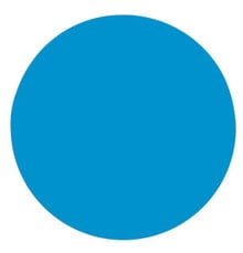 Dichroic Glass Filter, 2IN Diameter, Blue - DGF 200 MBLU