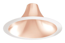 8IN L-Series Hyperbolic Trim Only- Medium, Wheat Specular, White Flange