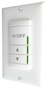 Aesthetic Line Powered Wall Switch, 120-277V, White, Generation Two
