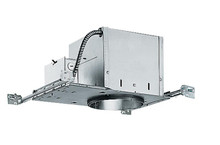 Juno 6IN Incandescent New Construction Deluxe IC Housing, Push-In Electrical Connectors, Pre-installed Air-Loc Gasket - IC2 W G
