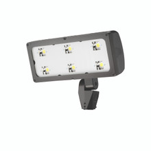 LED Flood Luminaire, Up to 30491 Lumens, 4000K, Wide Flood Distribution, 480V, Integral Slipfitter, Five-wire receptacle only (no controls),  Bronze Finish