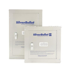 silverbullet mini,1077UL,2 BREAKERS,(1) 5 AMP BREAKER,(1) 6 AMP BREAKER,SURFACE MOUNT COVER