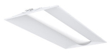 Basket LED lensed troffer 20INx48IN,Nominal 4800 LM,Curved, smooth,eldoLED dimming 1%,6FT pre-wire, 18 gauge, 3/8IN dia., 5 wire - 1 circuit w/ low voltage wires,80+ CRI, 3500K