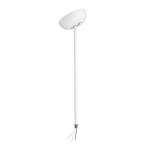 Pendant Stem, 18' Cable Length, White Pe - PSTEM 12IN BLPEN PBR