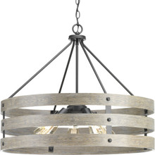 Gulliver Collection Five-Light Graphite Coastal Pendant Light - Dry Location Listed
