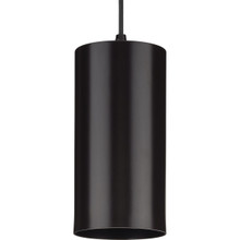 6" Antique Bronze Outdoor Aluminum Cylinder Cord-Mount Hanging Light - Damp Location Listed