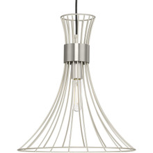 Lorin Collection One-Light Mid-Century Modern Metal Pendant Light - Dry Location Listed