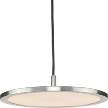 Everlume LED Collection Modern Brushed Nickel Pendant - Damp Location Listed