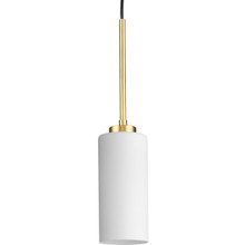 Cofield Collection One-Light Vintage Brass Transitional Pendant - Dry Location Listed - Model P500404-163