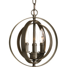 Equinox Collection Three-Light Sphere Pendant - Dry Location Listed