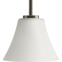 Bravo Collection One-Light Antique Bronze Etched Glass Modern Mini-Pendant Light