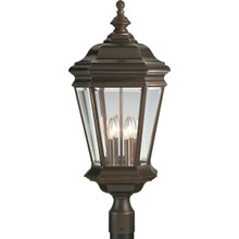 Crawford Collection Four-Light Post Lantern - Wet Location Listed